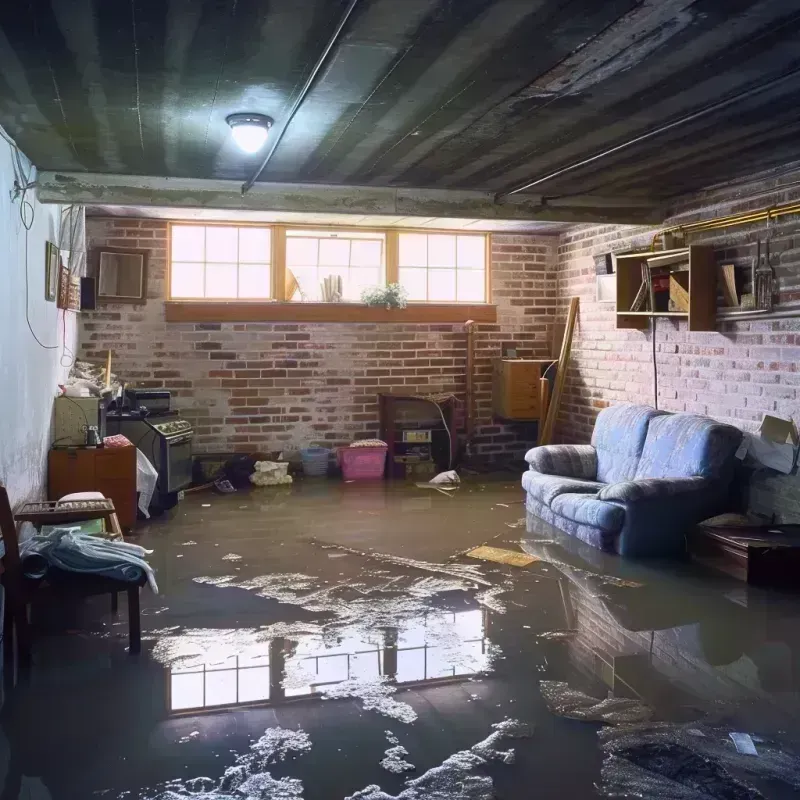 Flooded Basement Cleanup in South Kingstown, RI